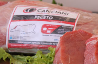 Presentación del packaging en los cortes de carne vacuna